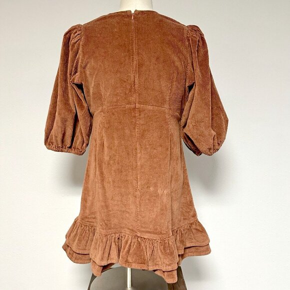 *NEW* byTiMo Corduroy Flounce Dress - Picture 4 of 10